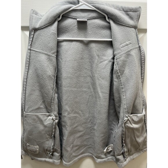 Columbia Fleece Jacket Womens XL 18/20 Gray - Picture 3 of 5